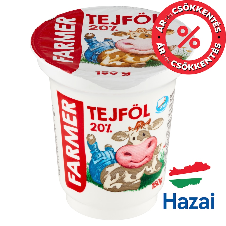 Farmer Sour Cream 20% 150 g