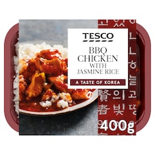 Tesco Bbq Chicken With Jasmine Rice 400G