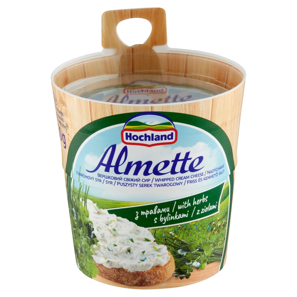 image 1 of Hochland Almette Whipped Cream Cheese with Herbs 150g