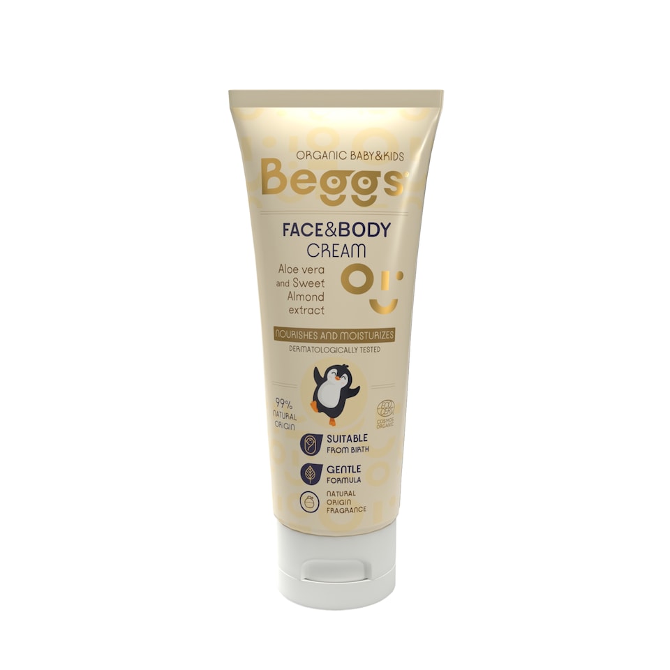 Beggs Dětský hydratační krém na pleť a tělo 75ml