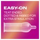image 5 of Durex Pleasure Me Condoms Ribbed & Dotted Regular Fit 12 Pack