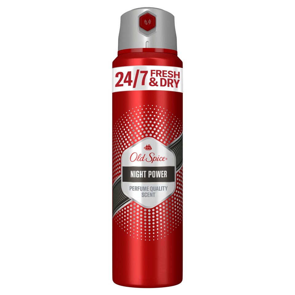 Old Spice Night Power Férfi Izzadásgátló Spray, 150ml  1. kép