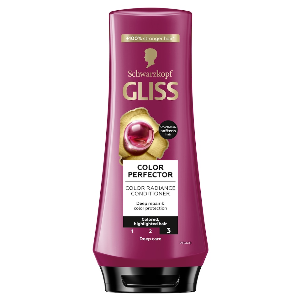 Gliss Color Perfector hajbalzsam hyaluronnal és vörösáfonya-kivonattal  200 ml  1. kép