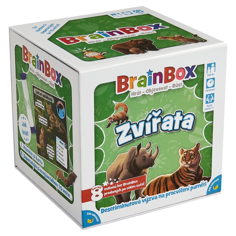 BrainBox Zvířata společenská hra