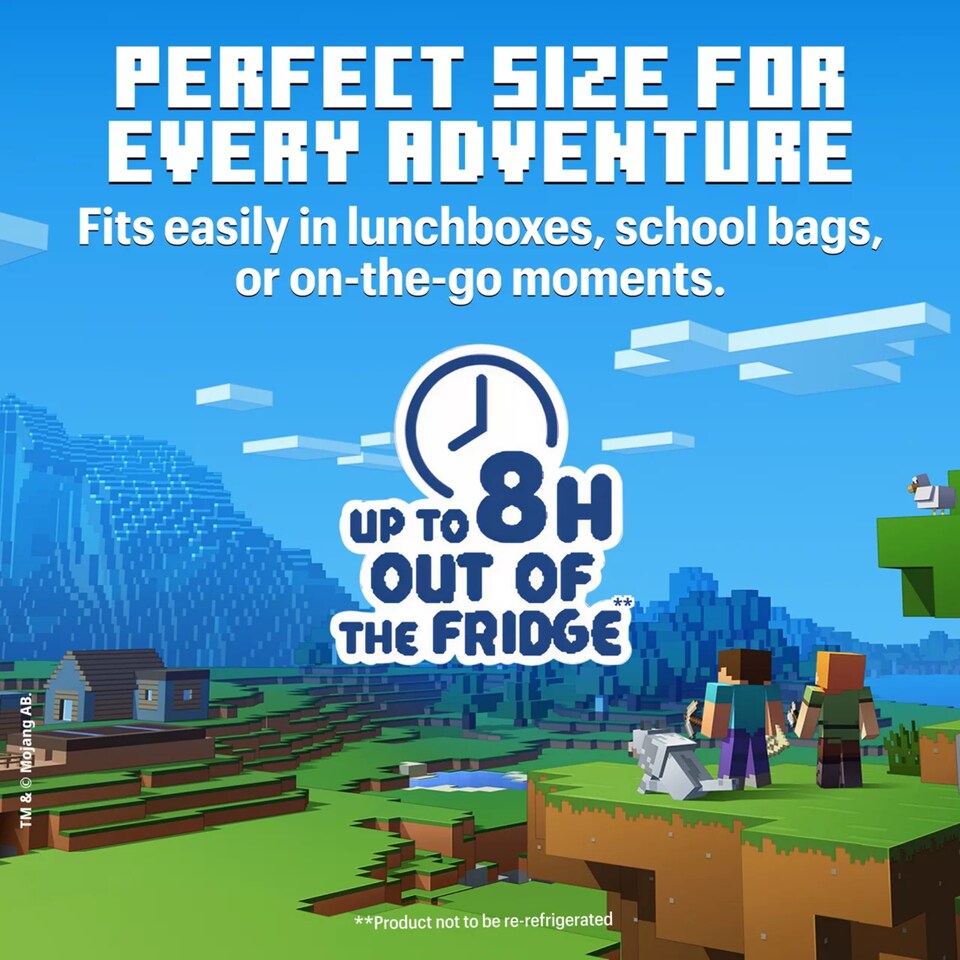 image 1 of Actimel Kids Peach Immunity Yoghurt Drink Multipack 4x100g