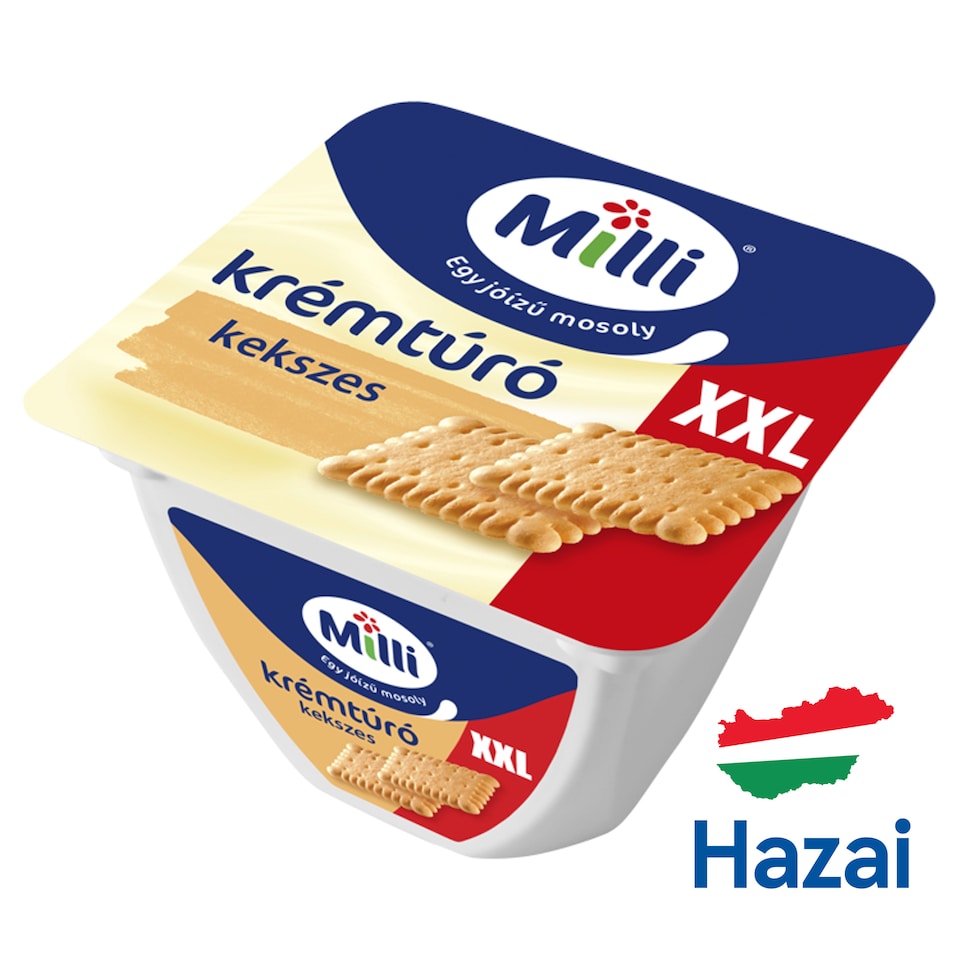 Milli XXL Cottage Cheese Cream with Soft Biscuits 150 g