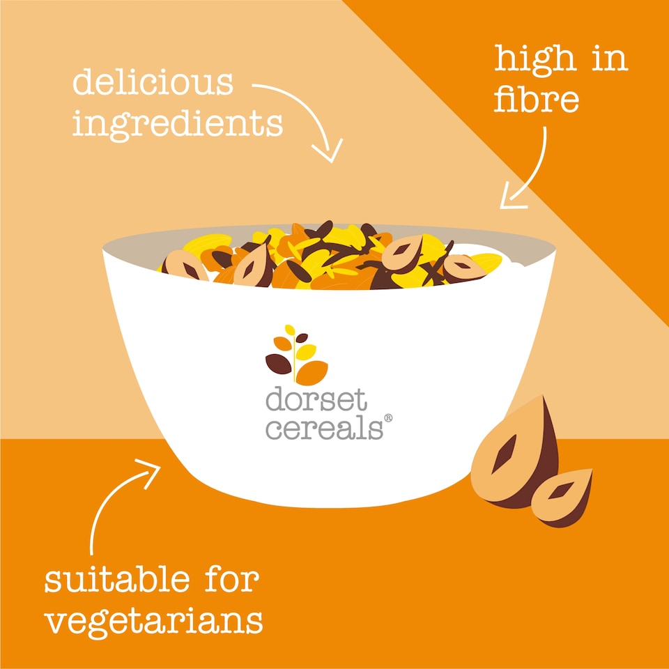 image 1 of Dorset Cereals Nutty Granola Cereal 450G