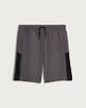 image 4 of F&F Active Boys Mesh Panel Sports Shorts in Grey