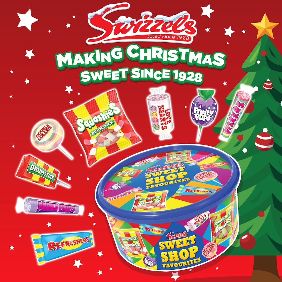 image 1 of Swizzels Sweet Shop Favourites Tub 650G