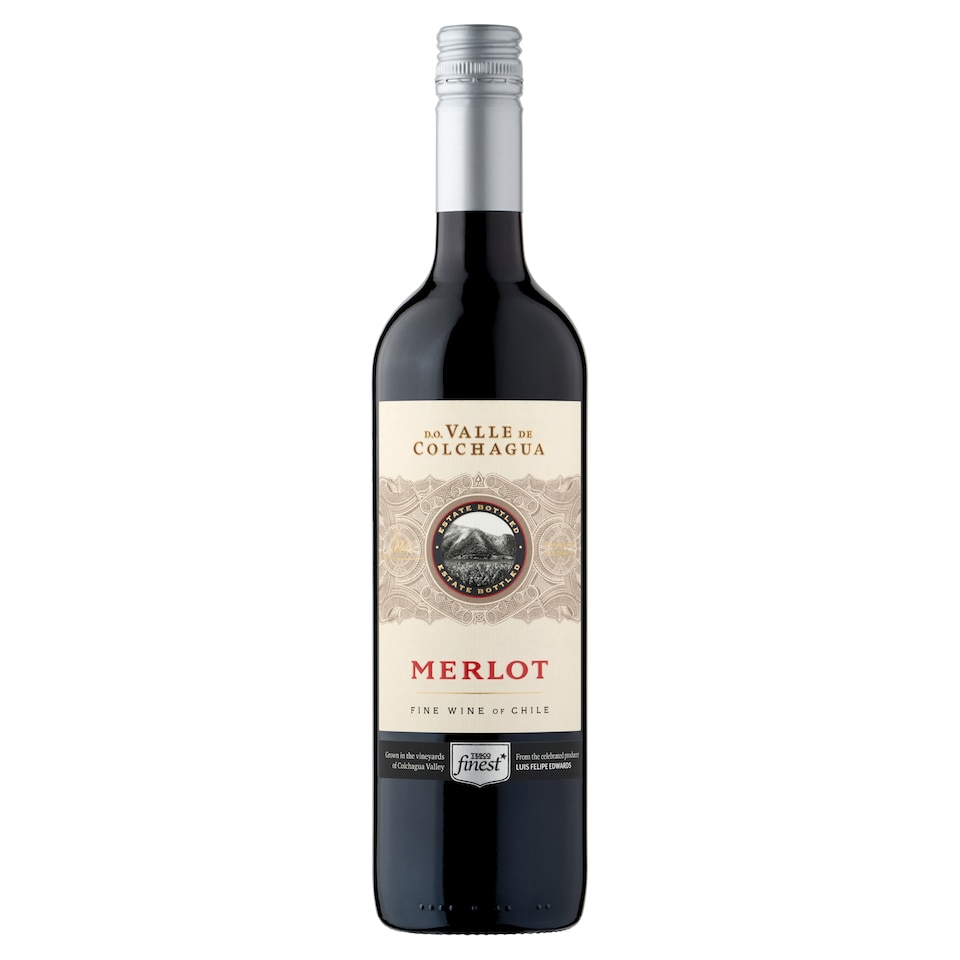 image 1 of Tesco Finest Valle De Colchagua Merlot 75Cl