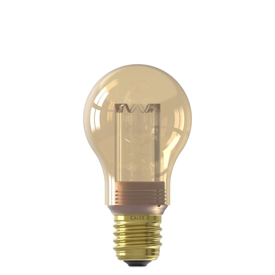 image 1 of Calex Decorative Gold A60 Led Standard Bulb