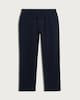 image 4 of F&F Active EVERYHOUR Cotton Rich Drawstring Open Hem Joggers in Navy