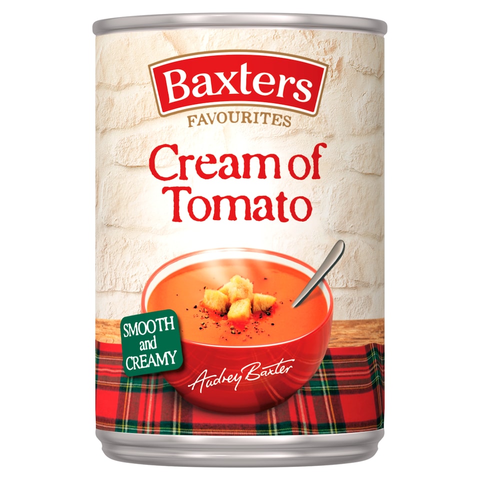 Baxters Favourites Cream Of Tomato Soup 400G