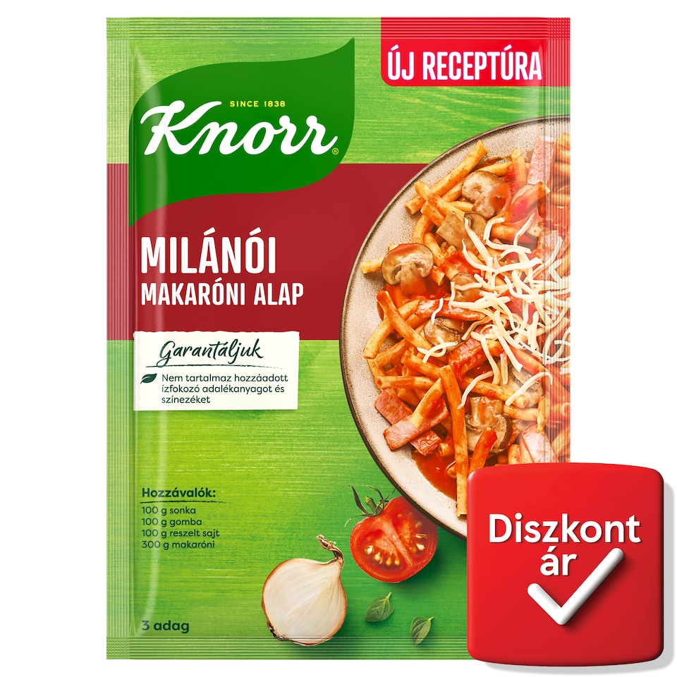 Knorr milánói makaróni alap 60 g