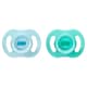 image 2 of Tommee Tippee Ultra Light Stay Put Soothers x2 0-6 Months
