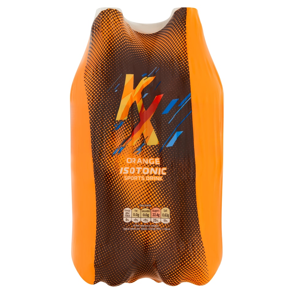 KX Isotonic Sports Drink - Orange 4 x 500ml