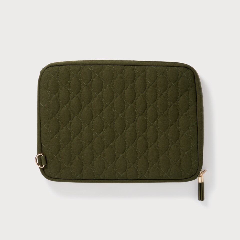 image 1 of Paperchase Full Bloom Laptop Sleeve