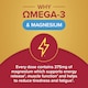 image 3 of Seven Seas Omega-3 Fish Oil & Magnesium Capsules with Vitamin D - 60s Duo Pack