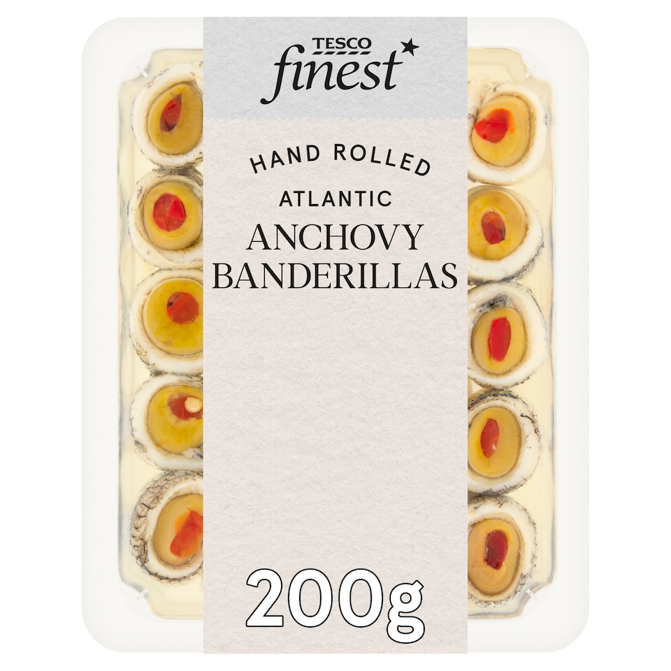 Tesco Finest Anchovy Banderillas 200g 