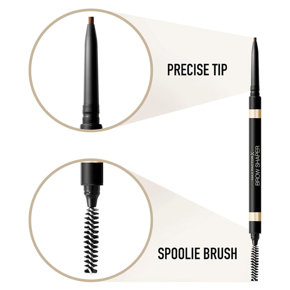 image 1 of Max Factor Brow Brow Shaper Deep Brown 0.09G