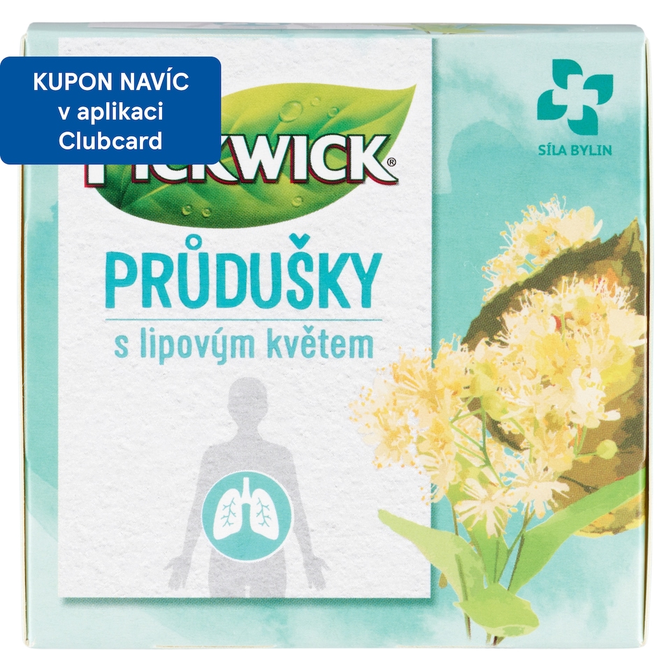 Obrázek 1 pro produkt Pickwick Průdušky s lipovým květem 10 x 2,2g (22g)