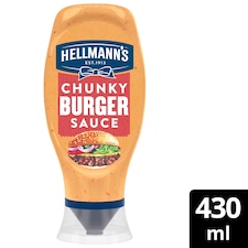 Hellmann's Chunky Burger Sauce 430ml