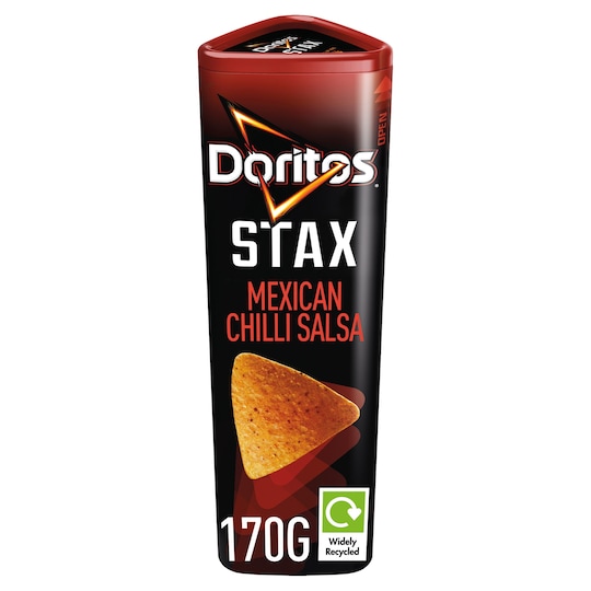 Doritos Stax Chilli Salsa Tortilla Chips 170G Tesco Groceries