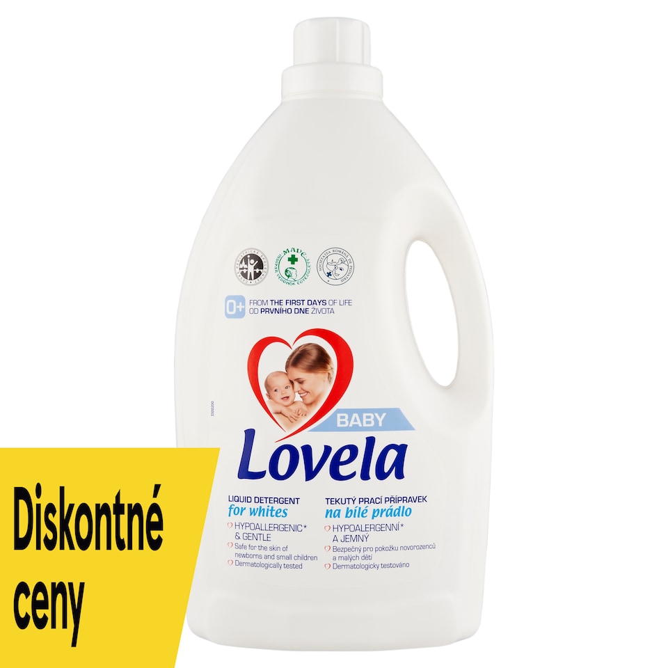 image 1 of Lovela Baby Liquid Detergent for Whites 32 Washes 2.9 L