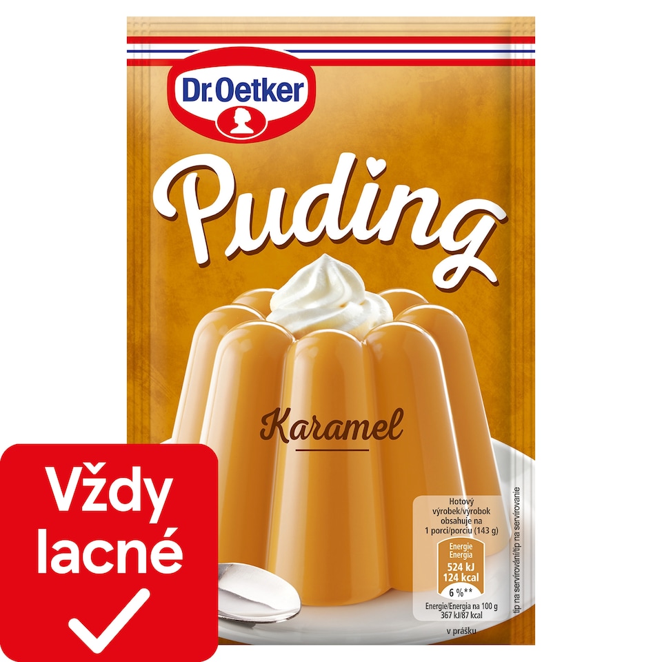 Dr. Oetker Puding karamel 41 g