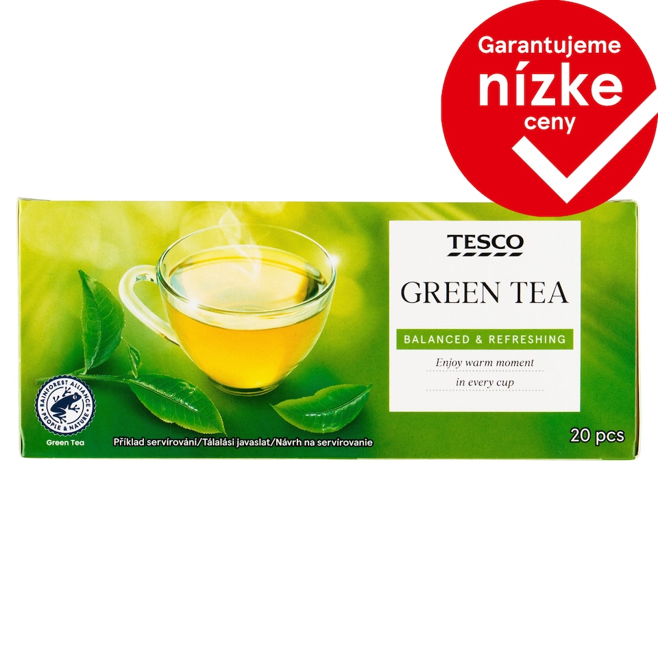 Tesco Green Tea 20 x 1.75 g (35 g)