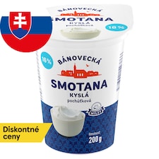 Milsy Smotana pochúťková kyslá 16% 200 g