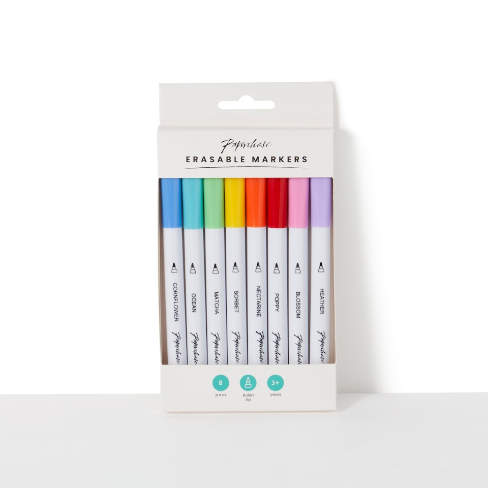 image 1 of Paperchase Grow With It 8pk Erasable Markers