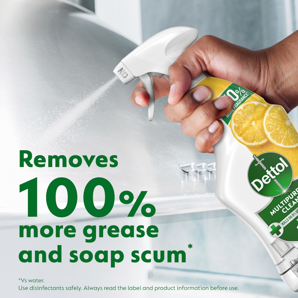 image 1 of Dettol Multipurpose Cleaning Spray Sparkling Lemon 750ml