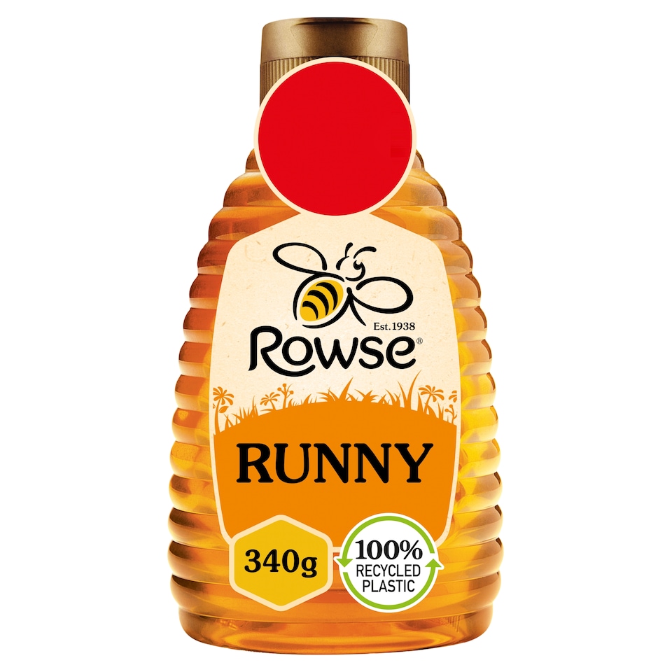 Rowse Squeezy Clear Honey 340G