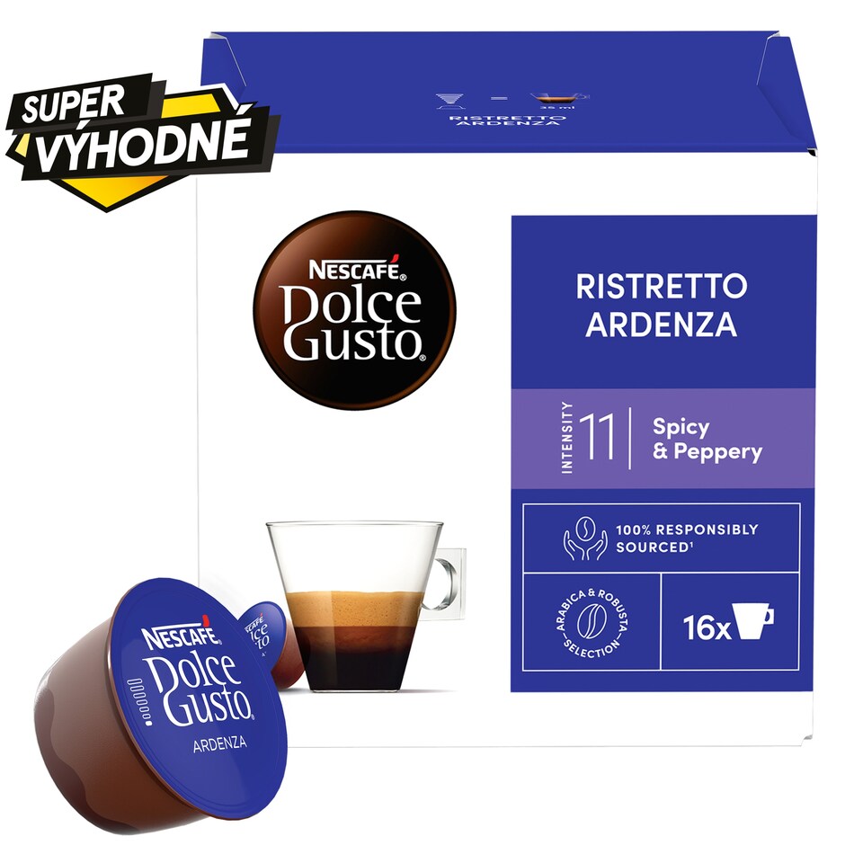 Obrázek 1 pro produkt NESCAFÉ Dolce Gusto Ristretto Ardenza - kávové kapsle - 16 ks