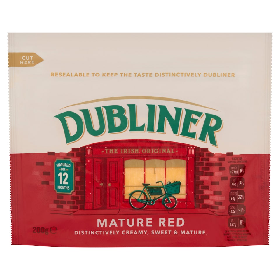 Dubliner Cheese Red 200G