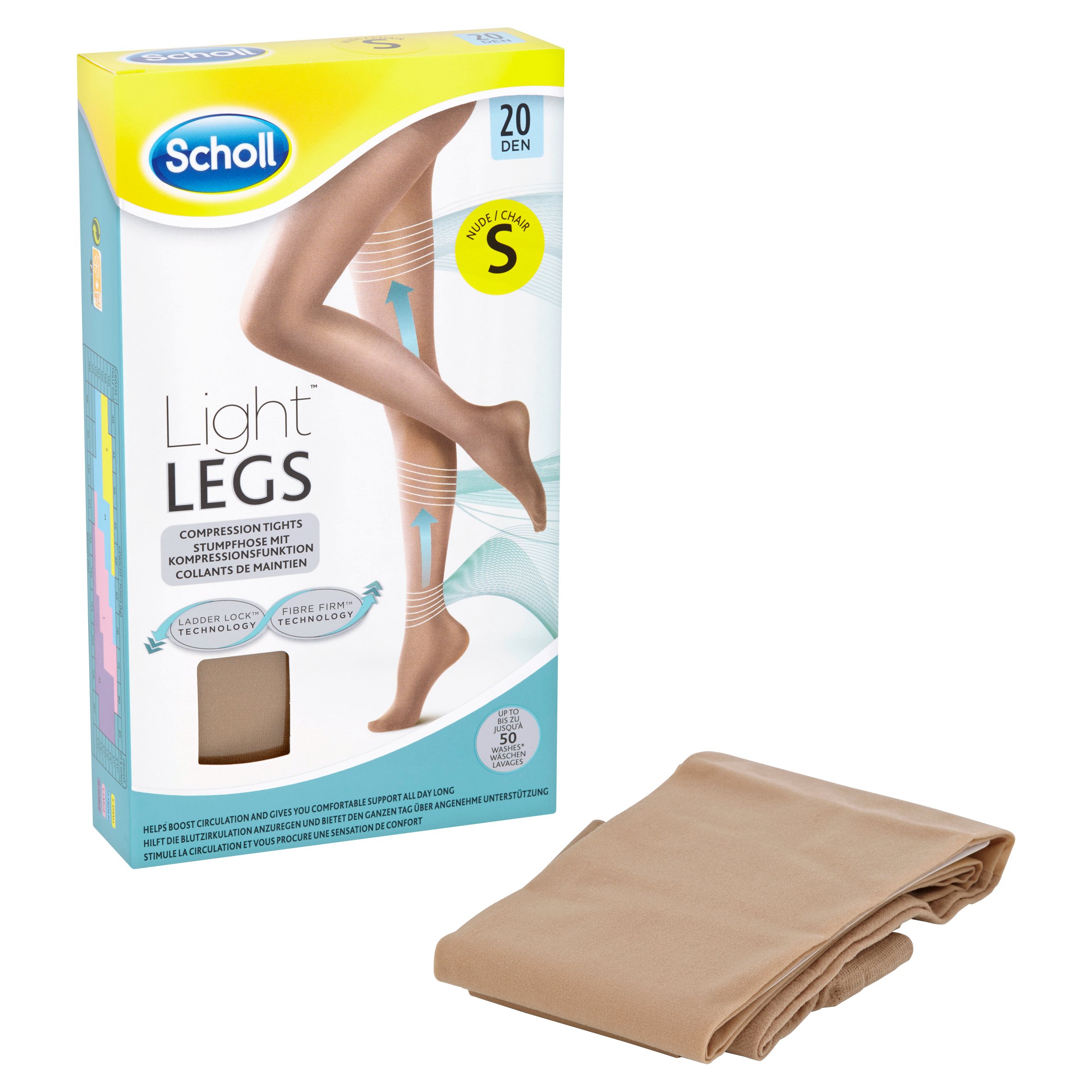 Scholl 20 Denier Tights Nude Small 