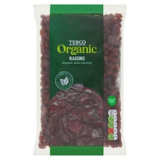 Tesco Organic Raisins 375G