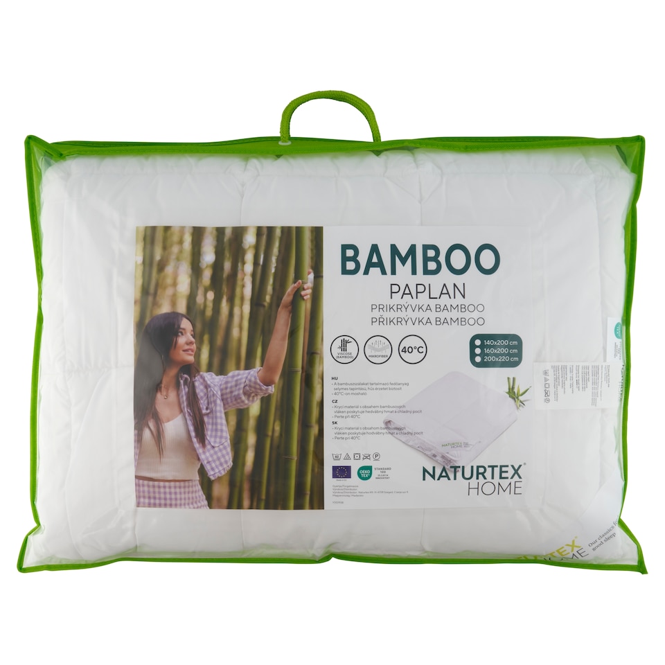 image 1 of Naturtex Home Bamboo Duvet 140 x 200 cm 