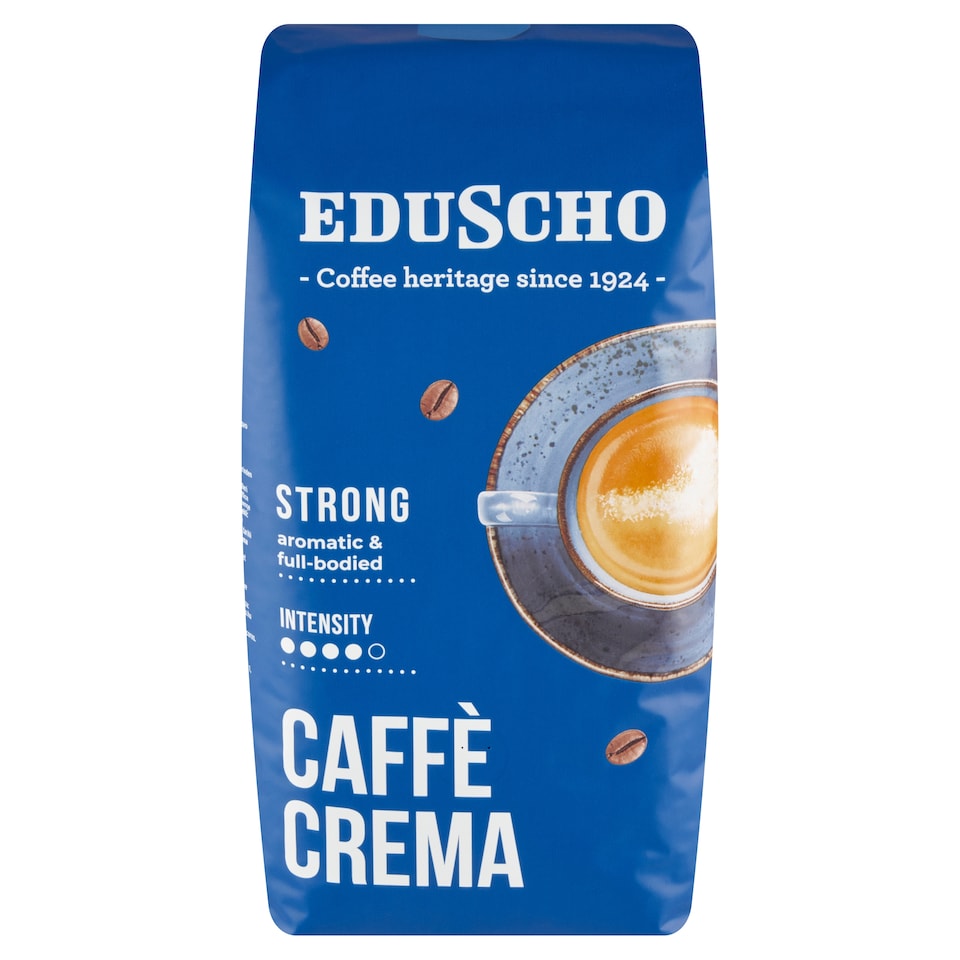 Obrázek 1 pro produkt Eduscho Caffè Crema Strong pražená zrnková káva 1000g