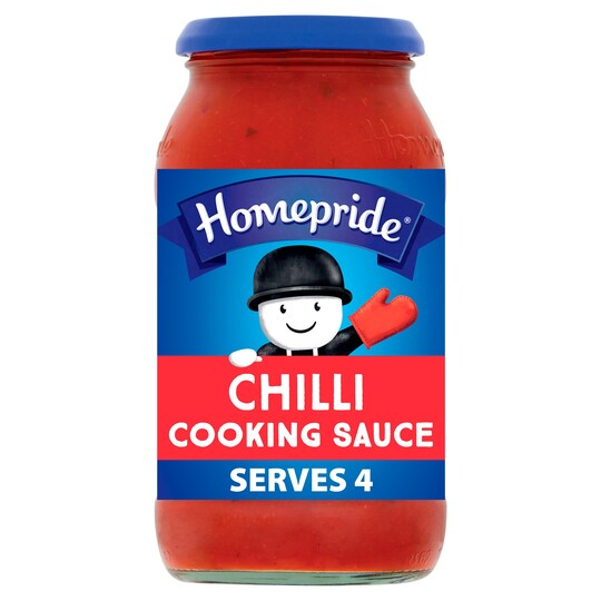 Homepride Chilli Cooking Sauce 485G Tesco Groceries
