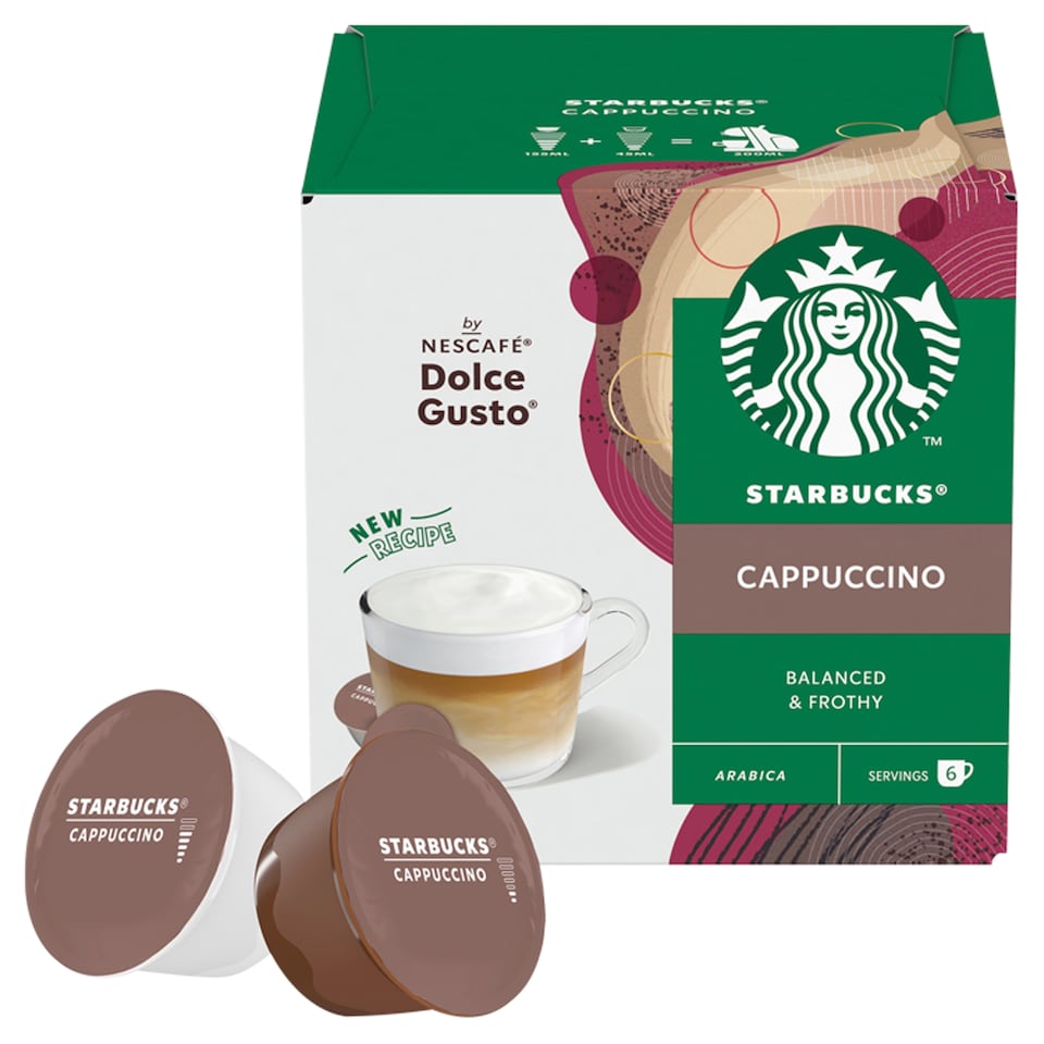 image 1 of STARBUCKS Cappuccino by NESCAFÉ Dolce Gusto - 12 Capsules (6 Cups)