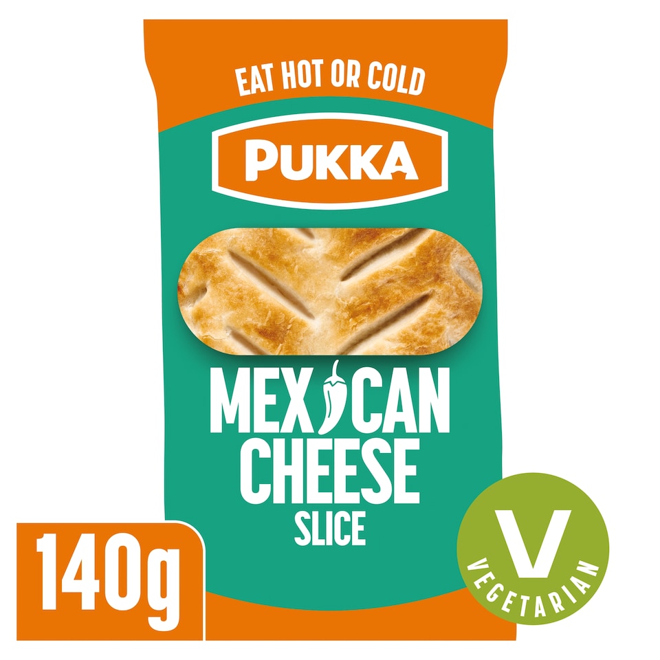 Pukka Mexican Cheese Slice 140g 