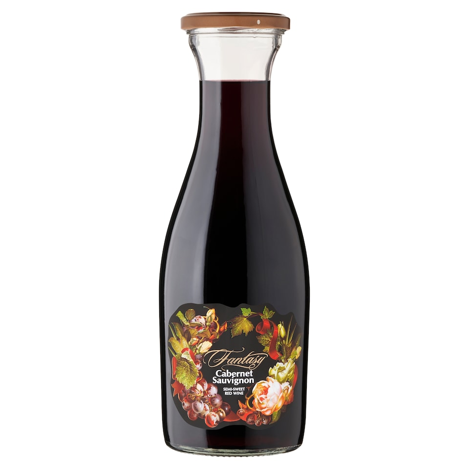 Fantasy Cabernet Sauvignon vörös félédes bor 12,5% 1 l