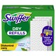 image 1 of Swiffer Sweeper Dry Floor Pads Refills Counts Traps & Locks Dust