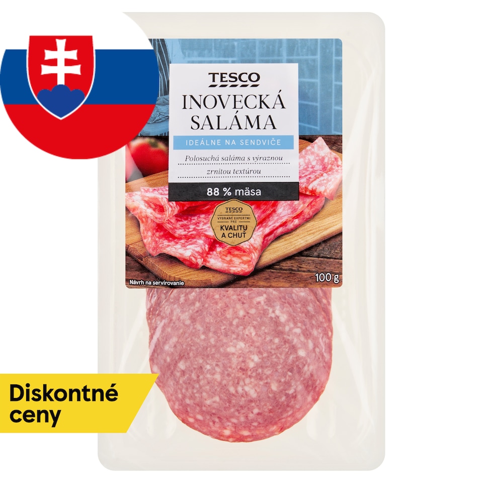 Tesco Inovecká saláma 100 g
