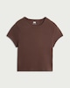 image 4 of F&F Cotton Rich Ribbed Baby T-Shirt in Brown