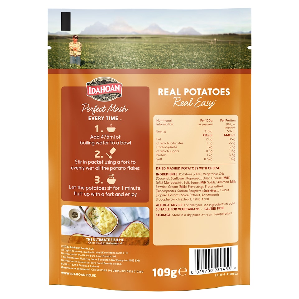 image 1 of Idahoan Cheese Mash 109G