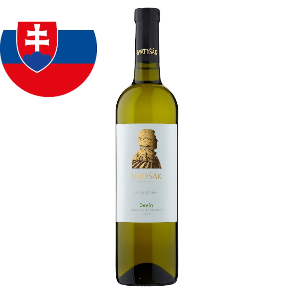 Matyšák Prediction Devín výber z hrozna biele polosuché víno 0,75 l