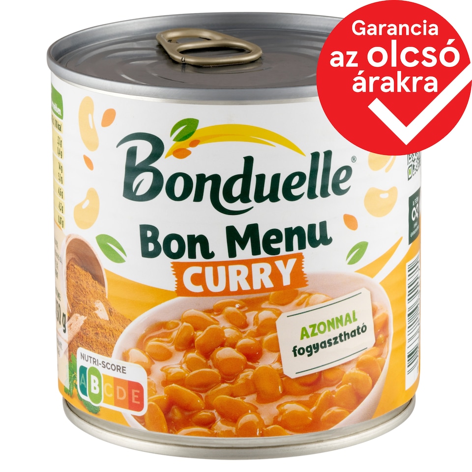 Bonduelle Bon Menu Curry fehérbab currymártásban 430 g